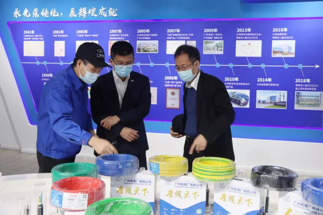 集團黨委委員、副總經(jīng)理謝勇到廣州電纜公司調(diào)研