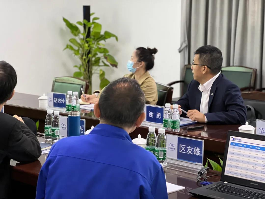 集團黨委委員、副總經(jīng)理謝勇到廣州電纜公司調(diào)研