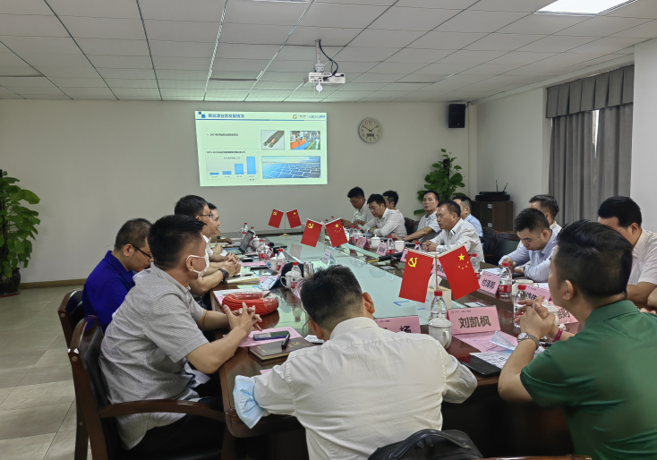 中國聯(lián)塑董事局主席黃聯(lián)禧一行蒞臨廣州電纜考察交流