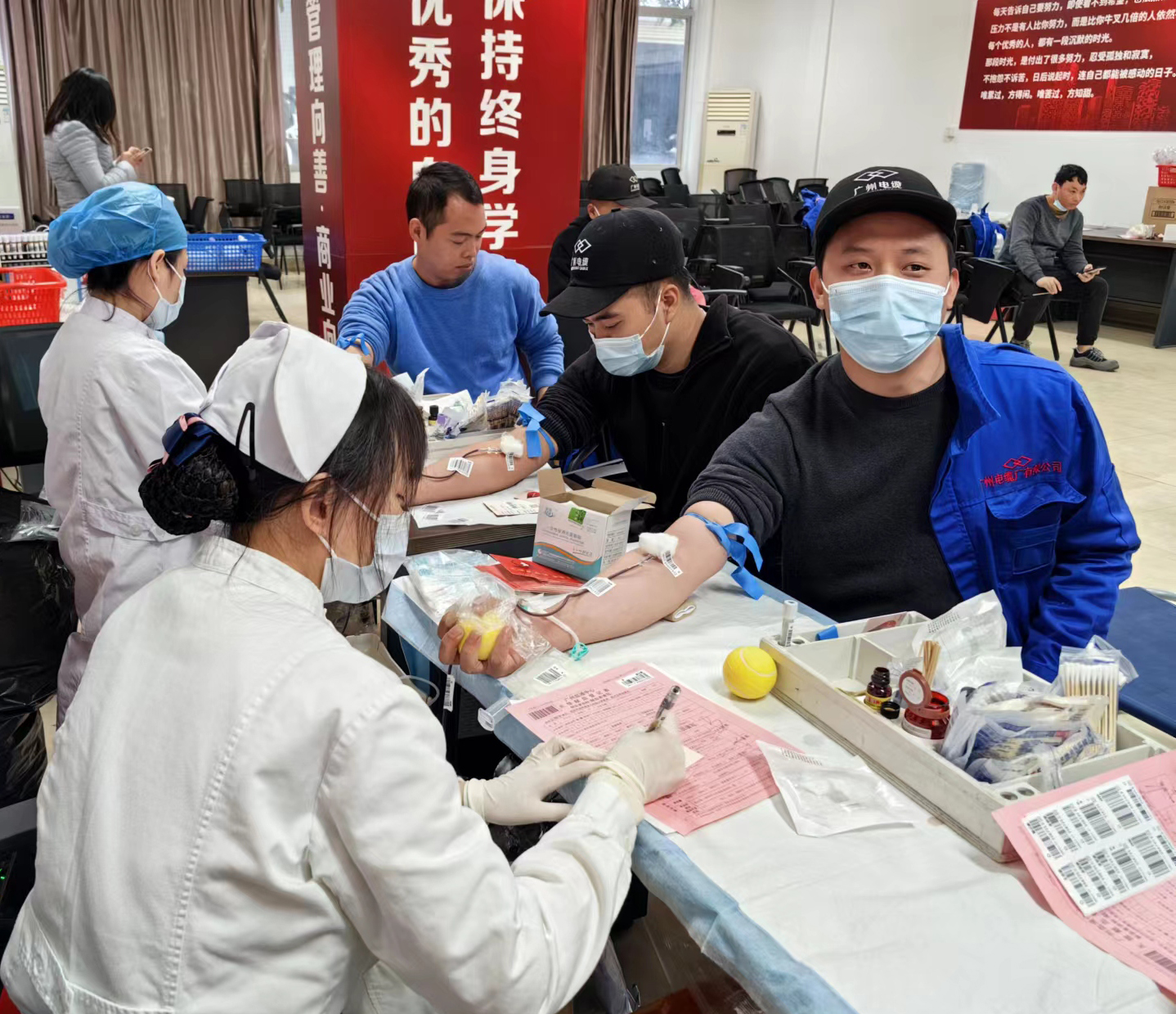 傳輸正能量｜廣州電纜員工踴躍獻血護佑生命